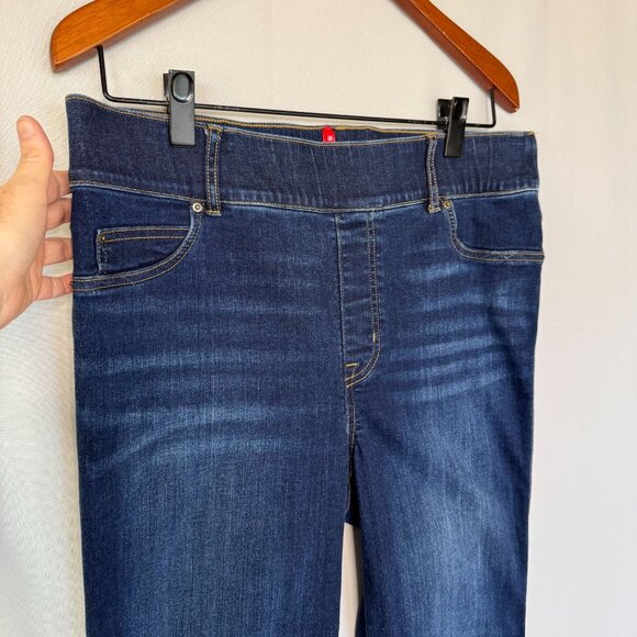 Spanx Flare Bootcut Pull On Jeans in Midnight Shade Plus Size 1X Regular - Picture 5 of 16